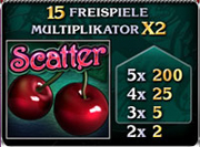 CHERRY LOVE SPIELAUTOMAT SCATTER